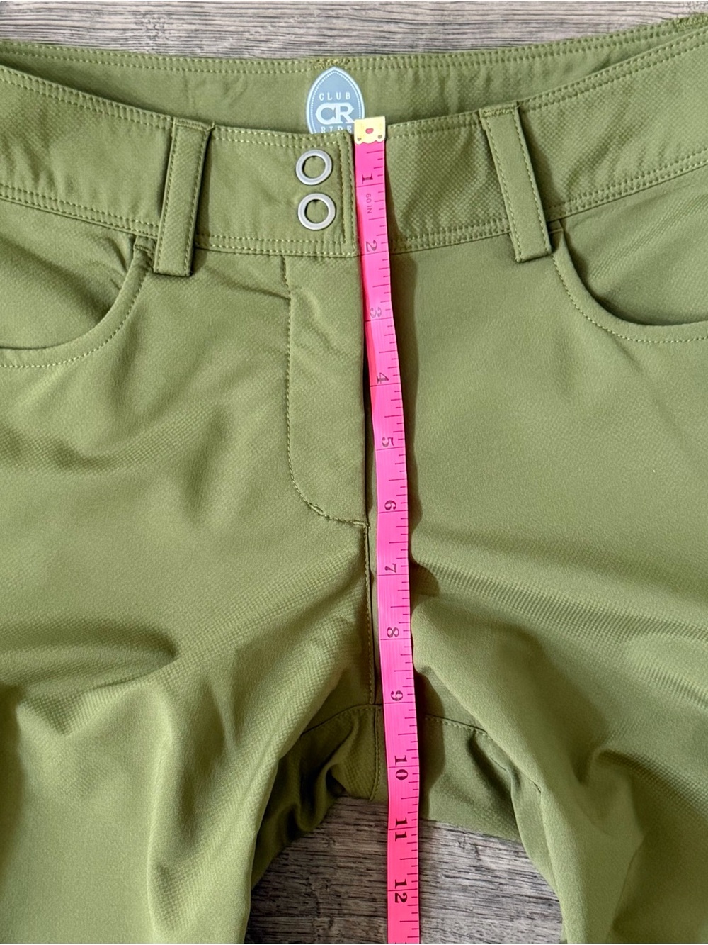Club Ride Womens Element Cargo Pants Olive Glow Size XS MTB Hiking Cycling - Picture 11 of 13